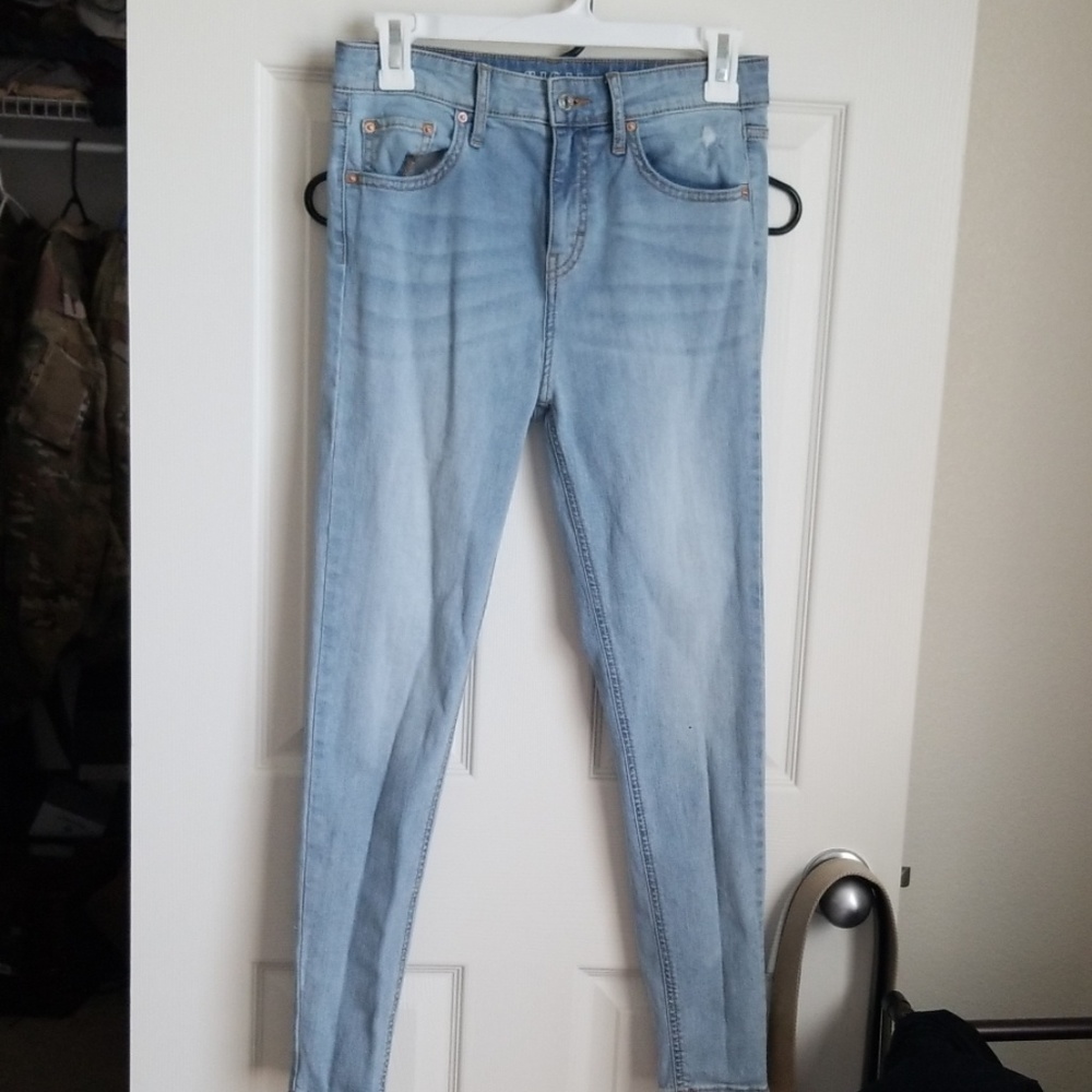Light blue jeans